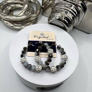 Crystal‎ Collection Earrings NEW